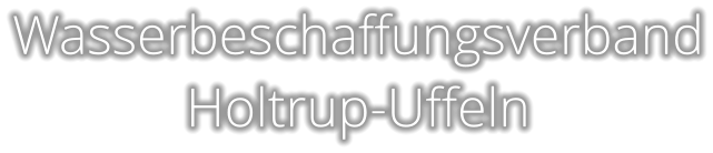 Wasserbeschaffungsverband Holtrup-Uffeln